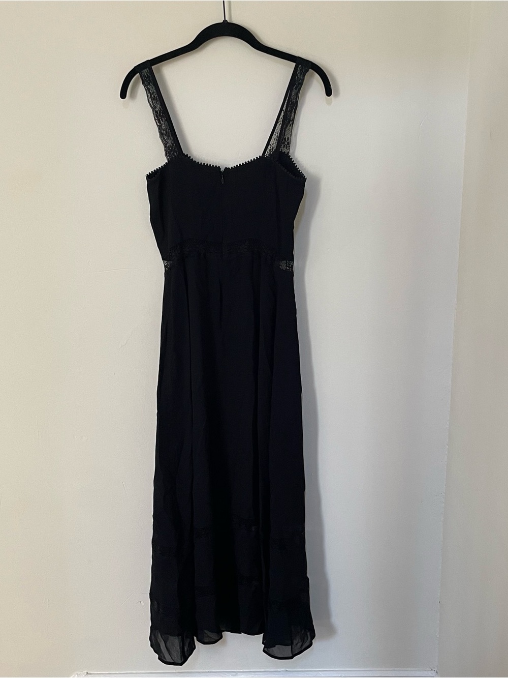 Reformation Wynton Midi Dress Black Lace 2 $278 - Picture 6 of 8